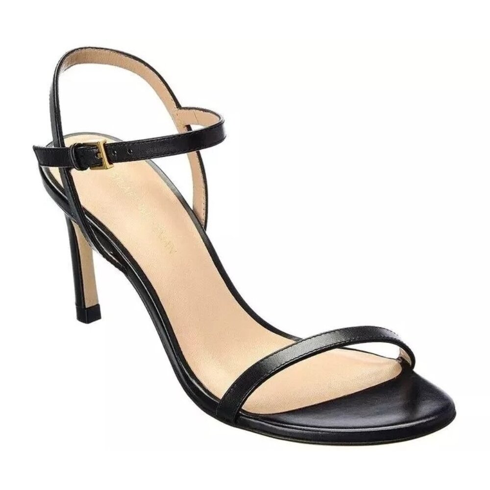 $450 Stuart Weitzman Dancer 70 Sandal Leather Nud… - image 1